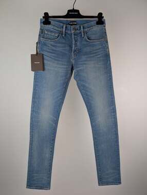 Tom Ford Denim Slim Jeans in Washed Blue Brand New with Tags 30